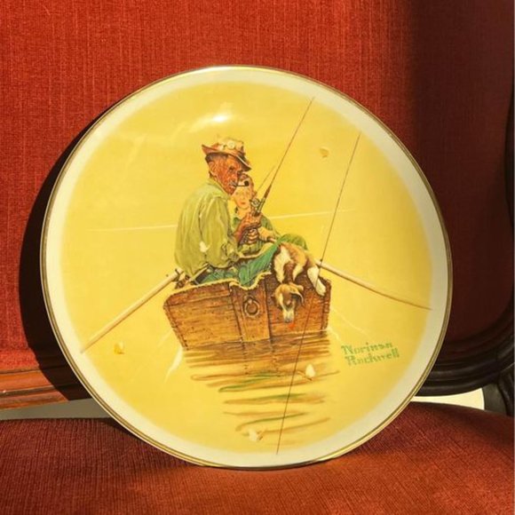 Vintage Norman Rockwell Plate - Picture 2 of 4